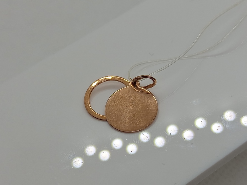 ПОДВЕСКА ЗНАК ЗОДИАКА ДЕВА (Au 585)