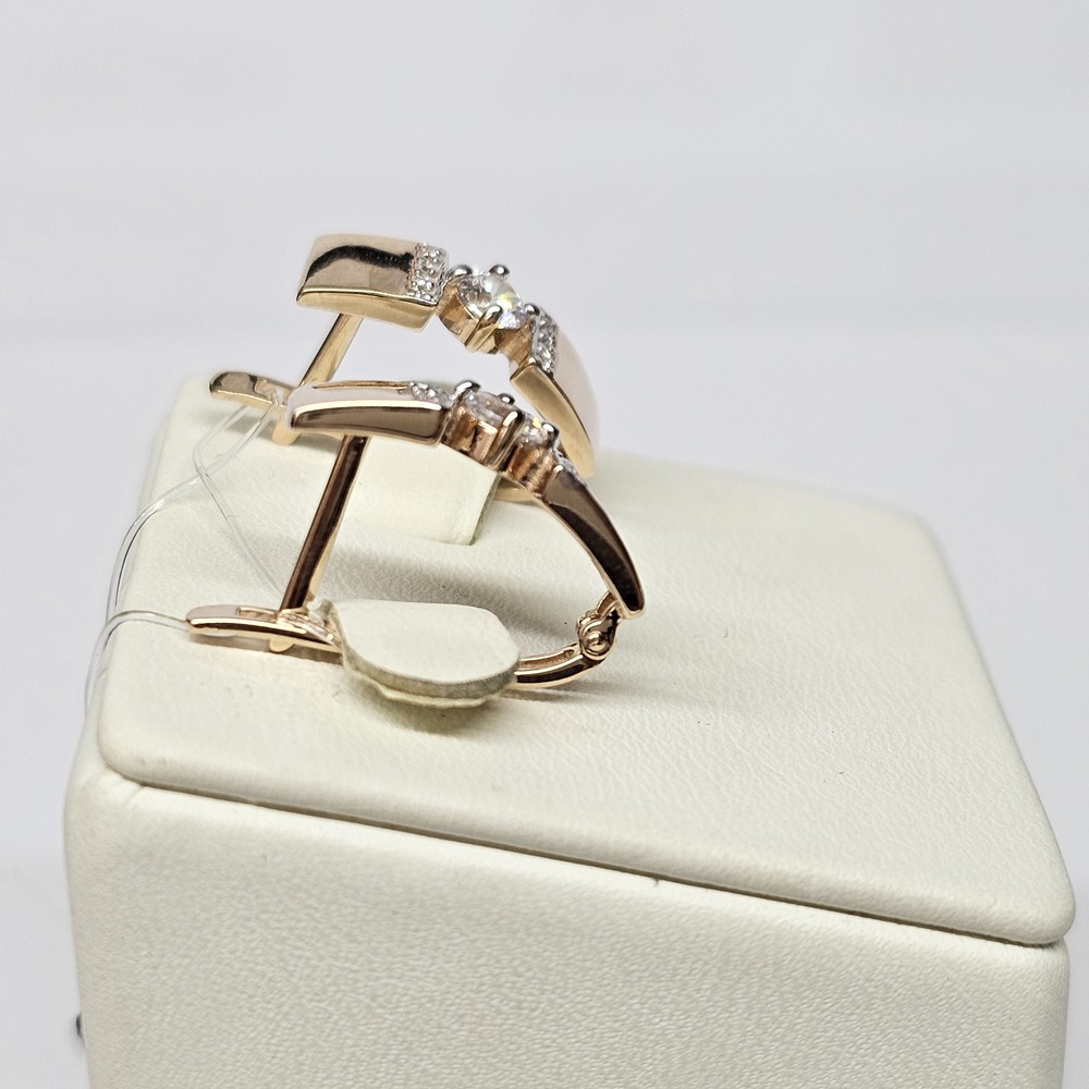 СЕРЬГИ С КАМНЯМИ (Au 585)