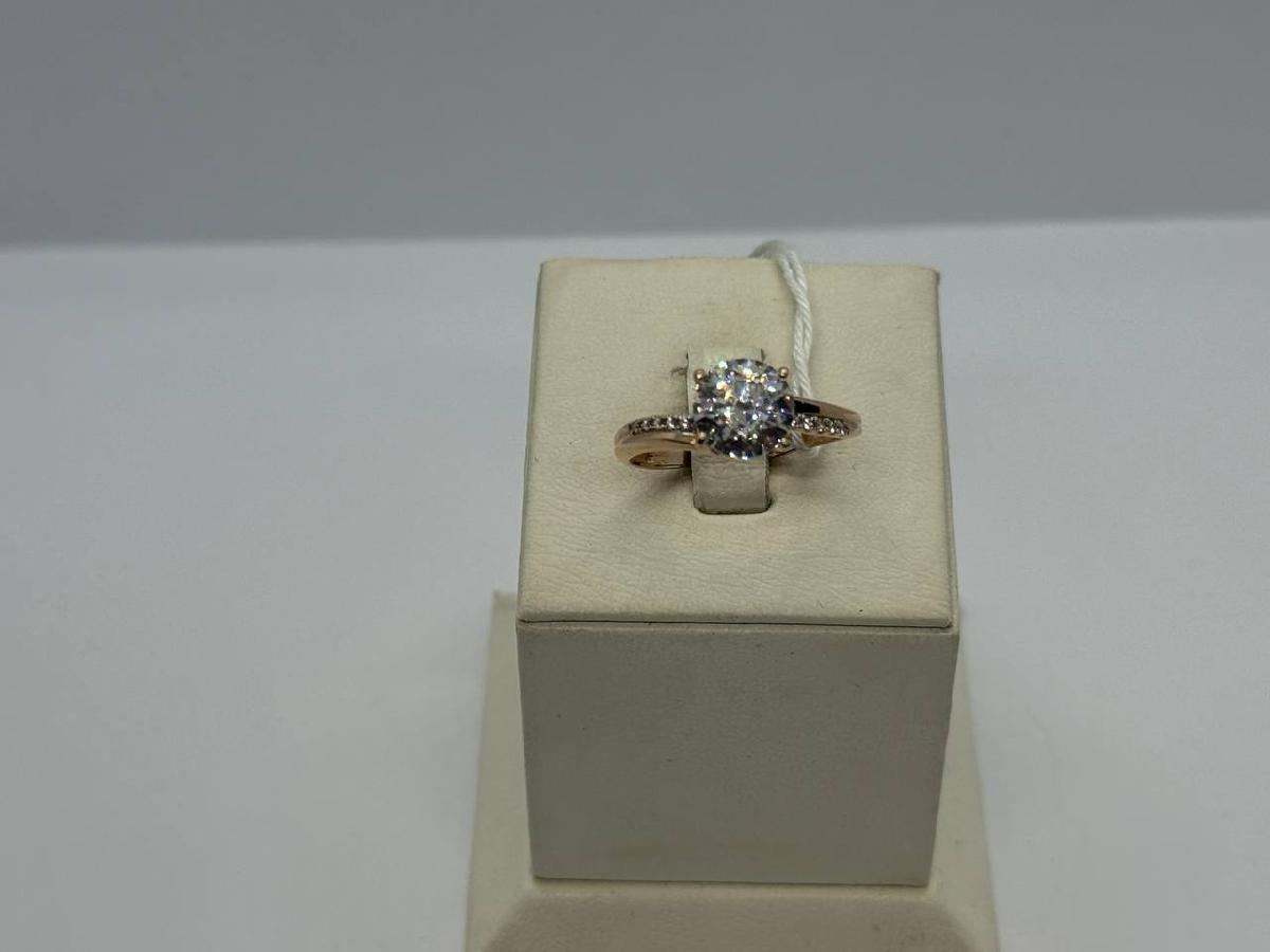 КОЛКМИ585 КОЛЬЦО С КАМНЯМИ (Au 585)