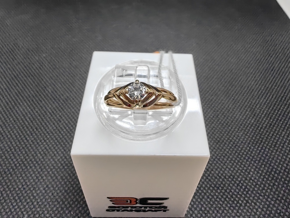 КОЛЬЦО С КАМНЕМ (Au 585)