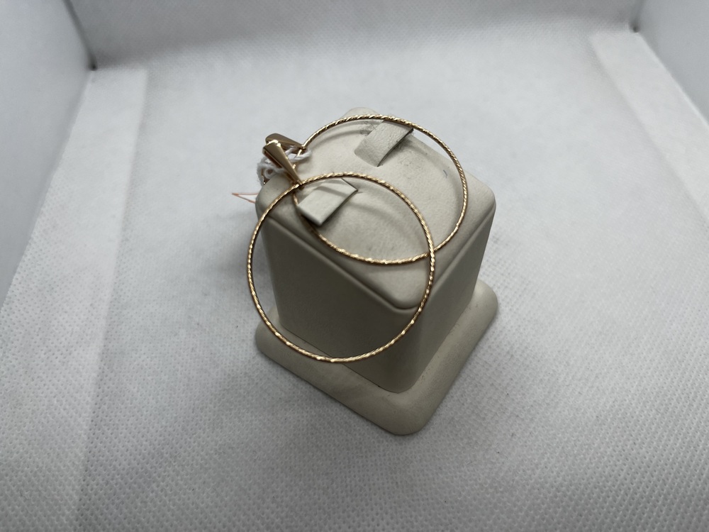 СЕРЬГИ БЕЗ КАМНЯ (Au 585)