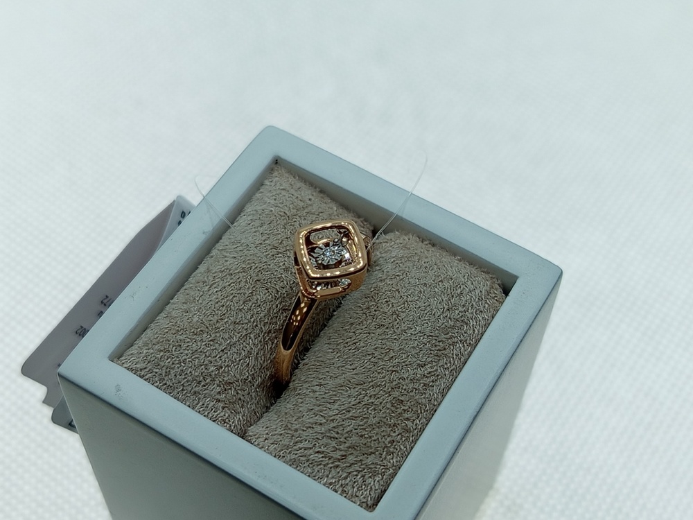 КОЛЬЦО БРИЛЛИАНТ (Au 585)