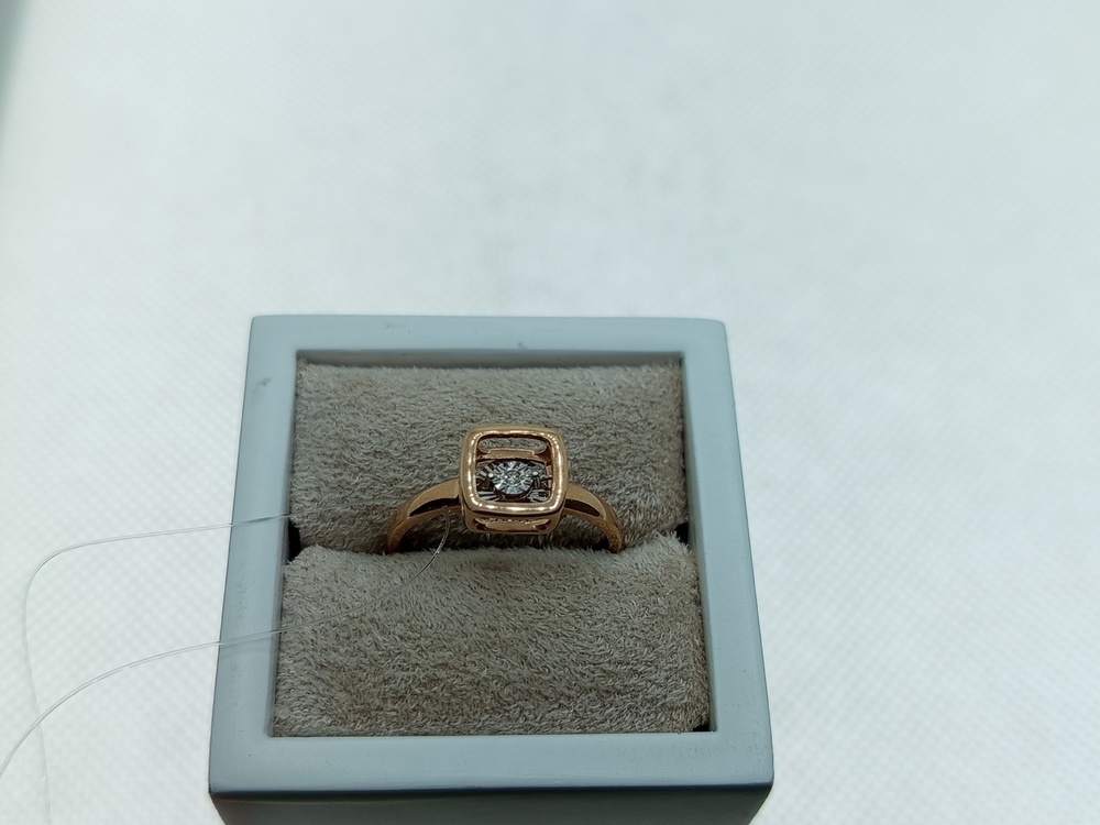 КОЛЬЦО БРИЛЛИАНТ (Au 585)