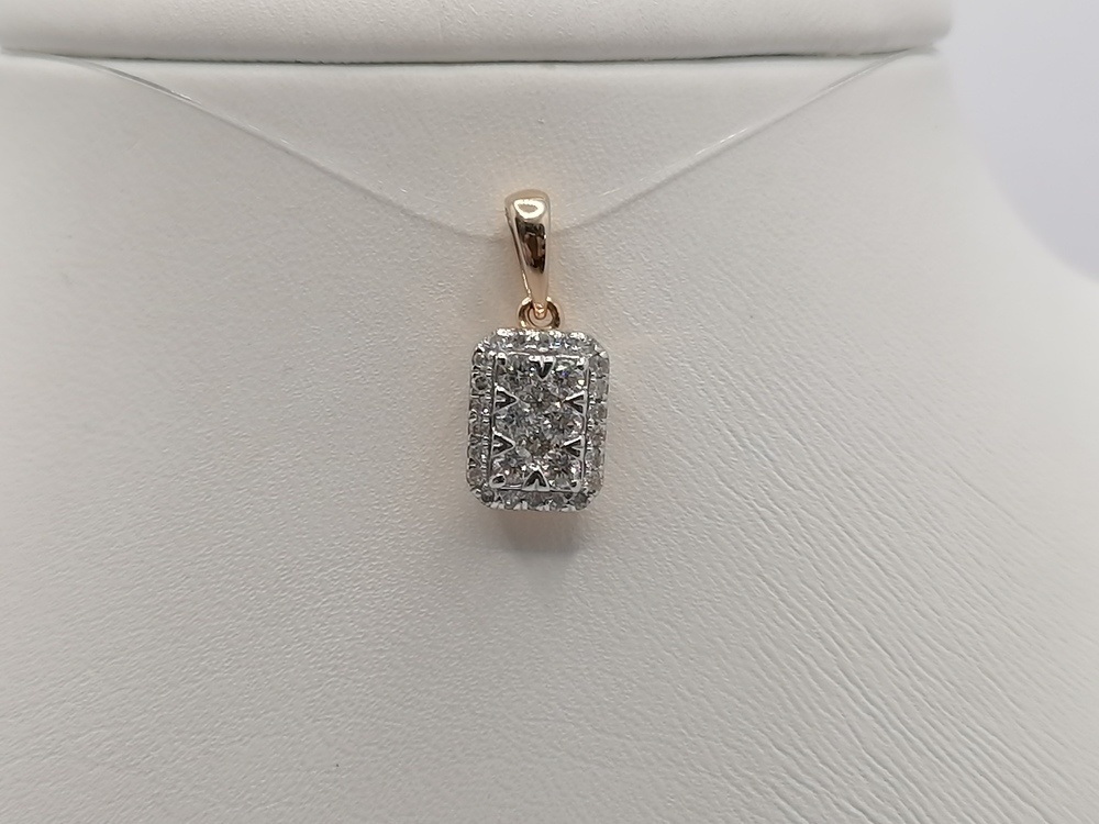 ПОДВЕСКА БРИЛЛИАНТ (Au 585)