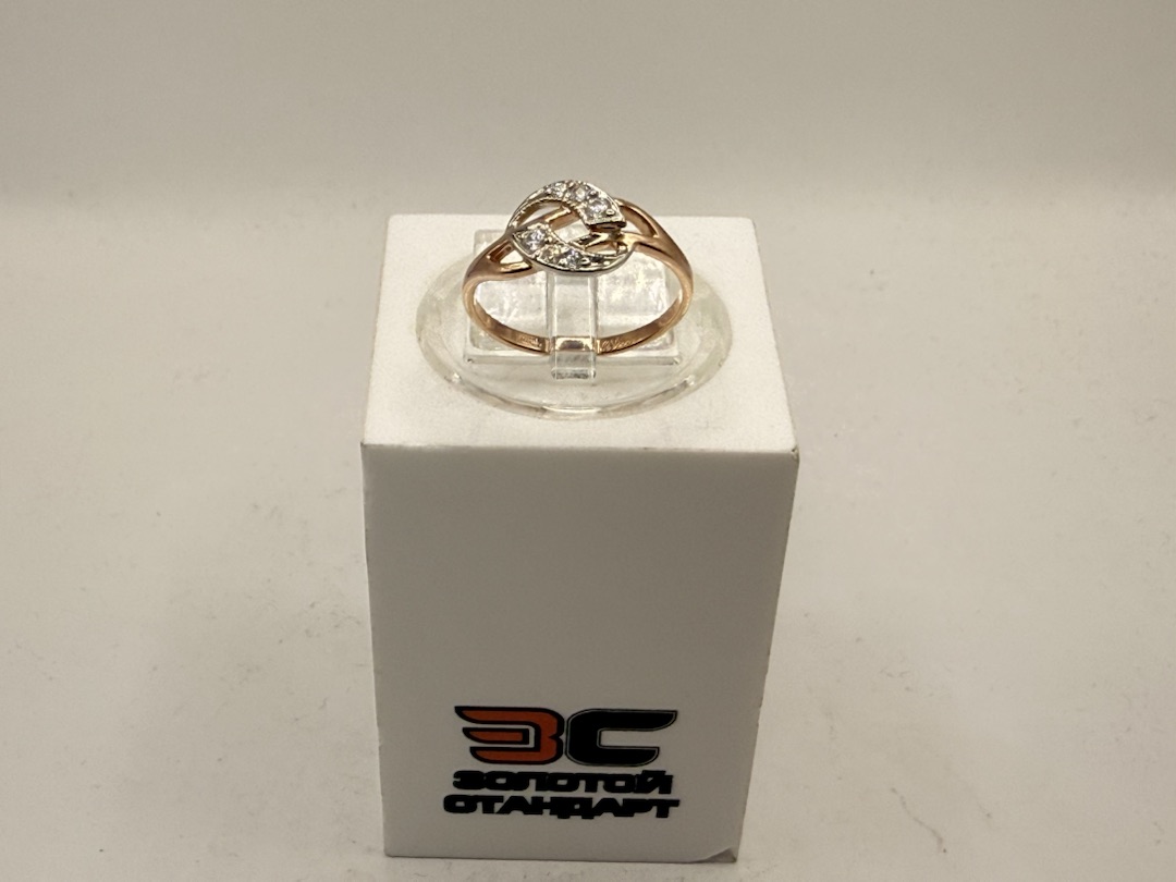 КОЛКМИ585 КОЛЬЦО С КАМНЯМИ (Au 585)