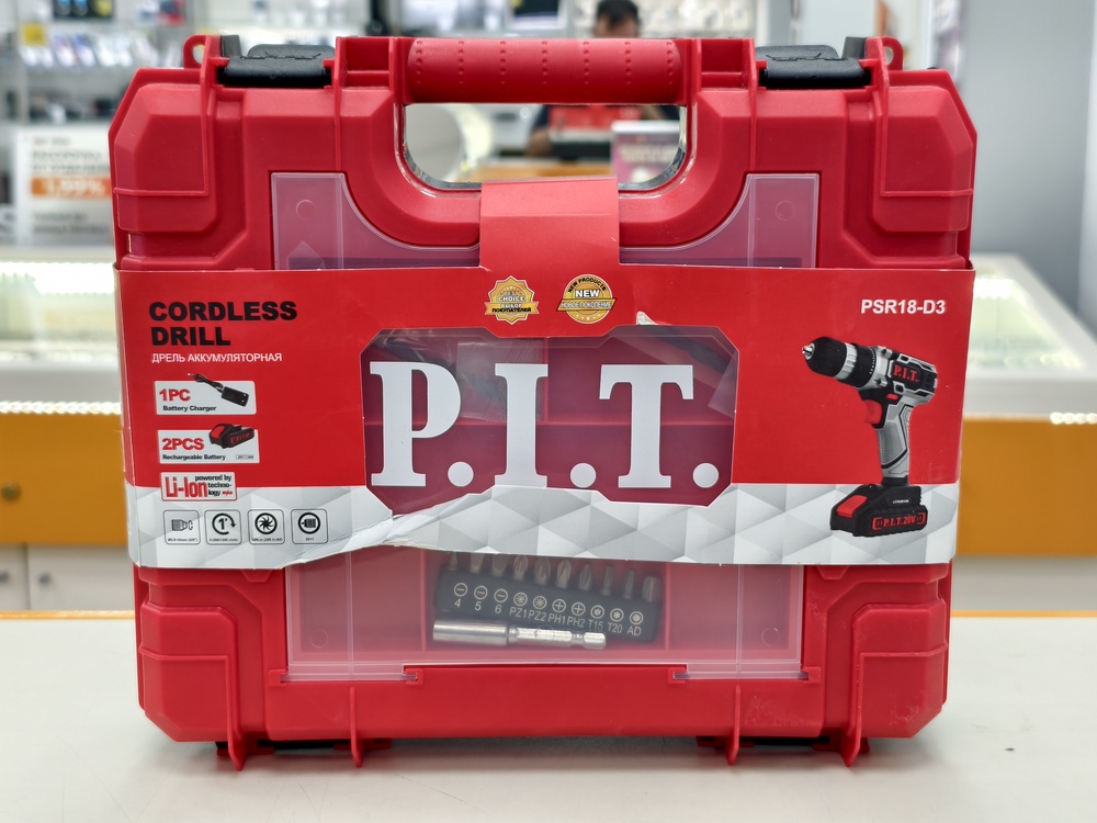 Шуруповерт P.I.T. PSR18-D3