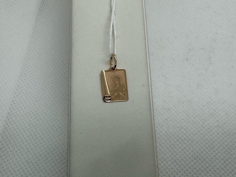 ПОДИБК585 ПОДВЕСКА ИКОНА БЕЗ КАМНЯ (Au 585)