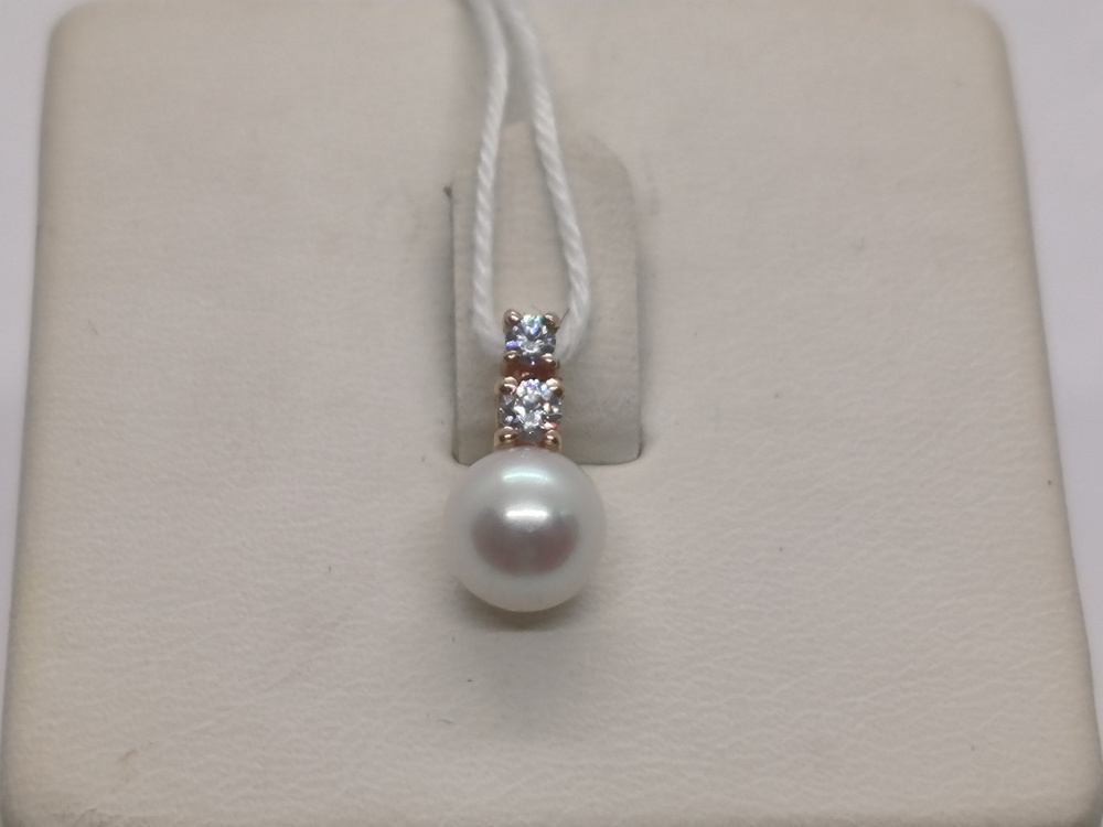 ПОДКМИ585 ПОДВЕСКА С КАМНЯМИ (Au 585)