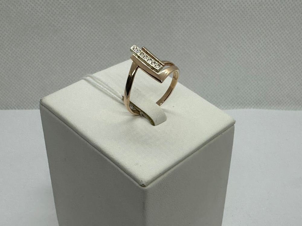 КОЛКМИ585 КОЛЬЦО С КАМНЯМИ (Au 585)