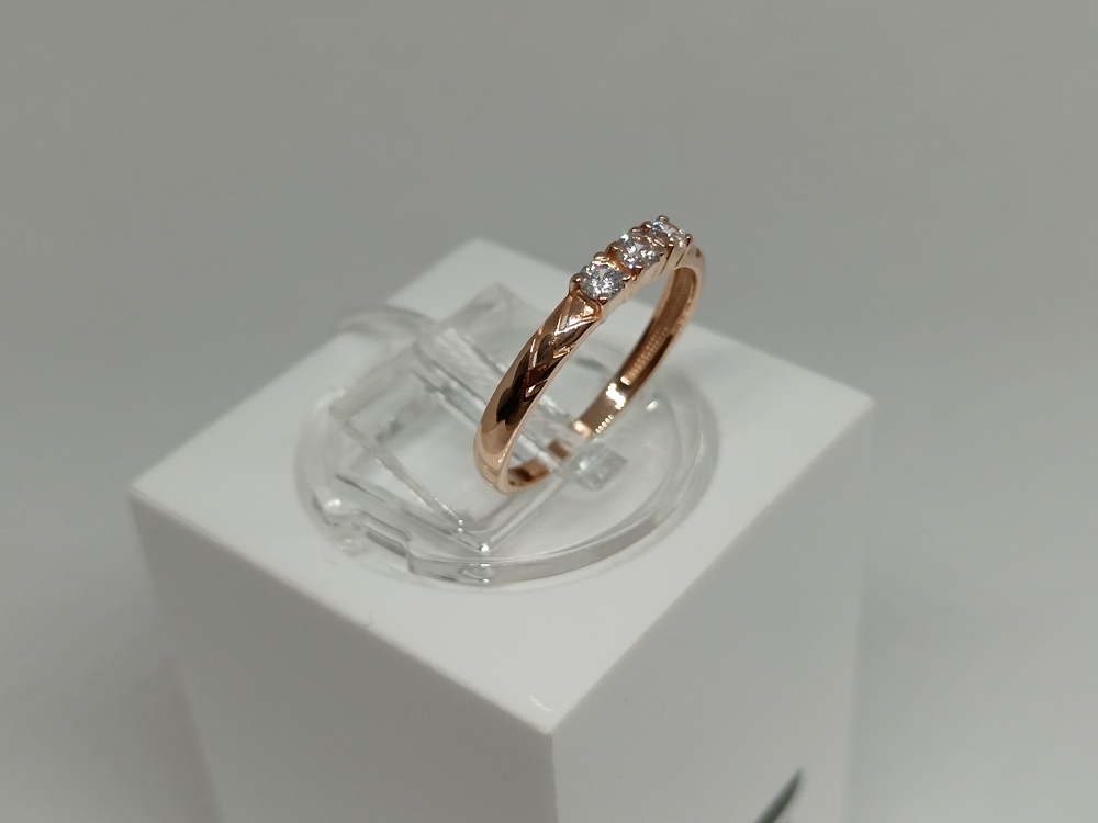 КОЛКМИ585 КОЛЬЦО С КАМНЯМИ (Au 585)