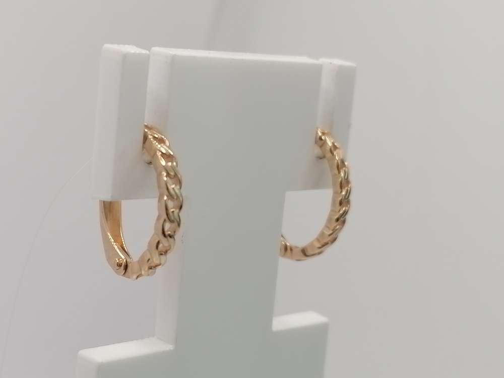 СЕРЬГИ БЕЗ КАМНЯ (Au 585)