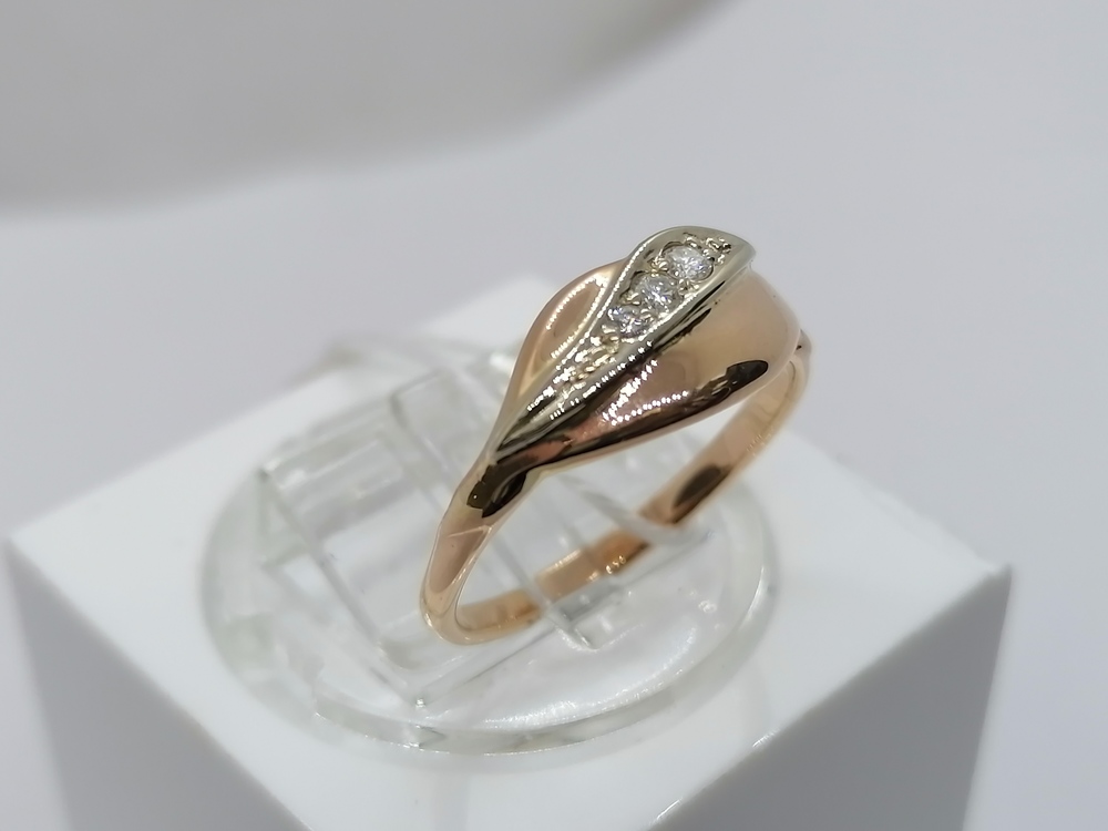 КОЛЬЦО БРИЛЛИАНТ Au 585