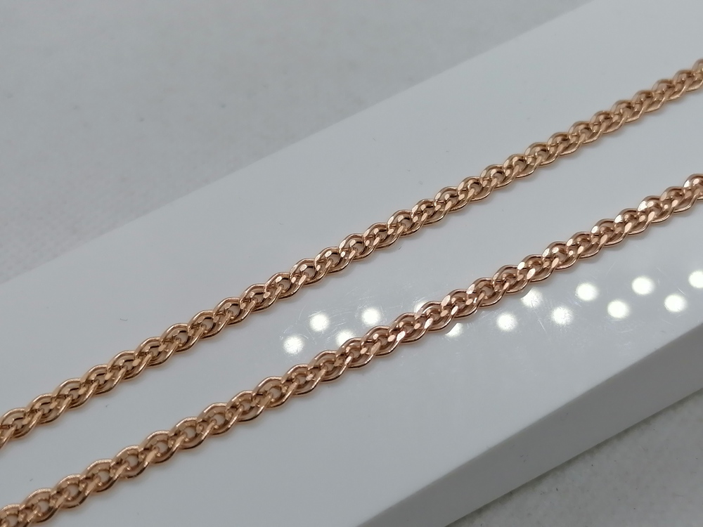 8060155П-45 ЦЕПЬ ПУСТОТЕЛАЯ Нона (Au 585)