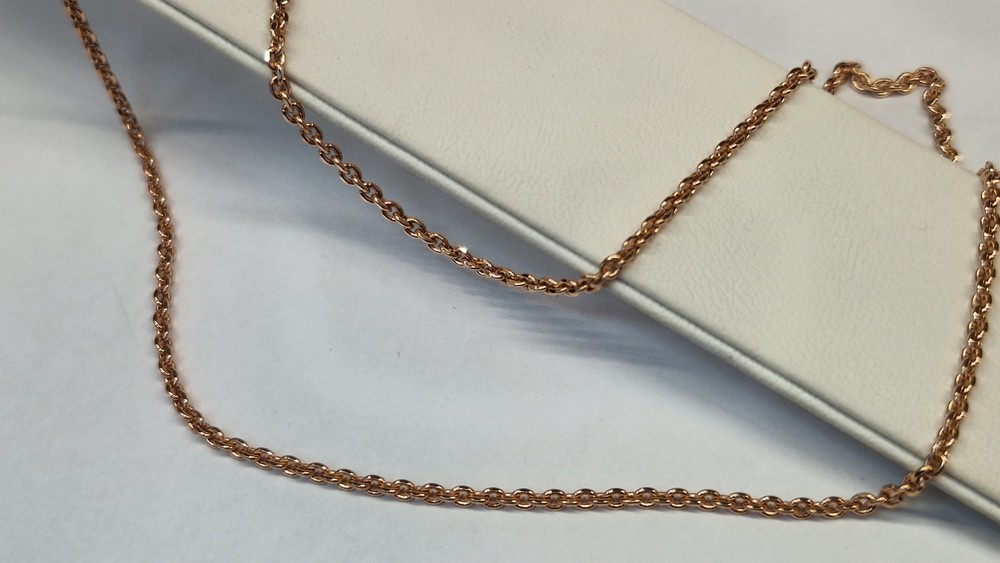 ЦЕПЬ ПУСТОТЕЛАЯ Якорное (Au 585)