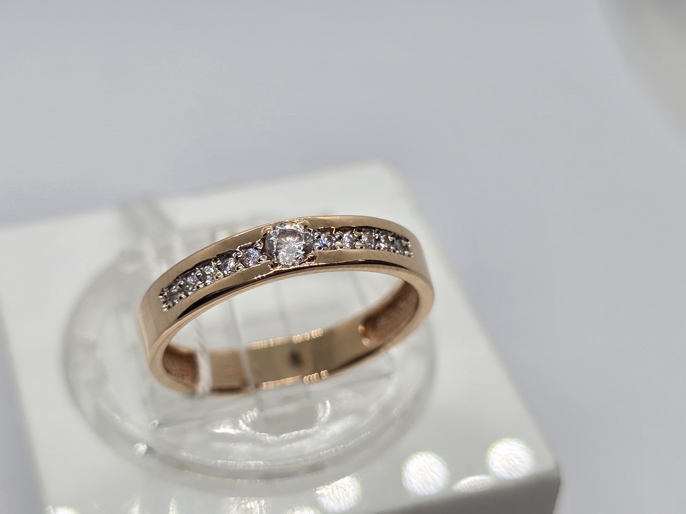 КОЛКМИ585 КОЛЬЦО С КАМНЯМИ (Au 585)