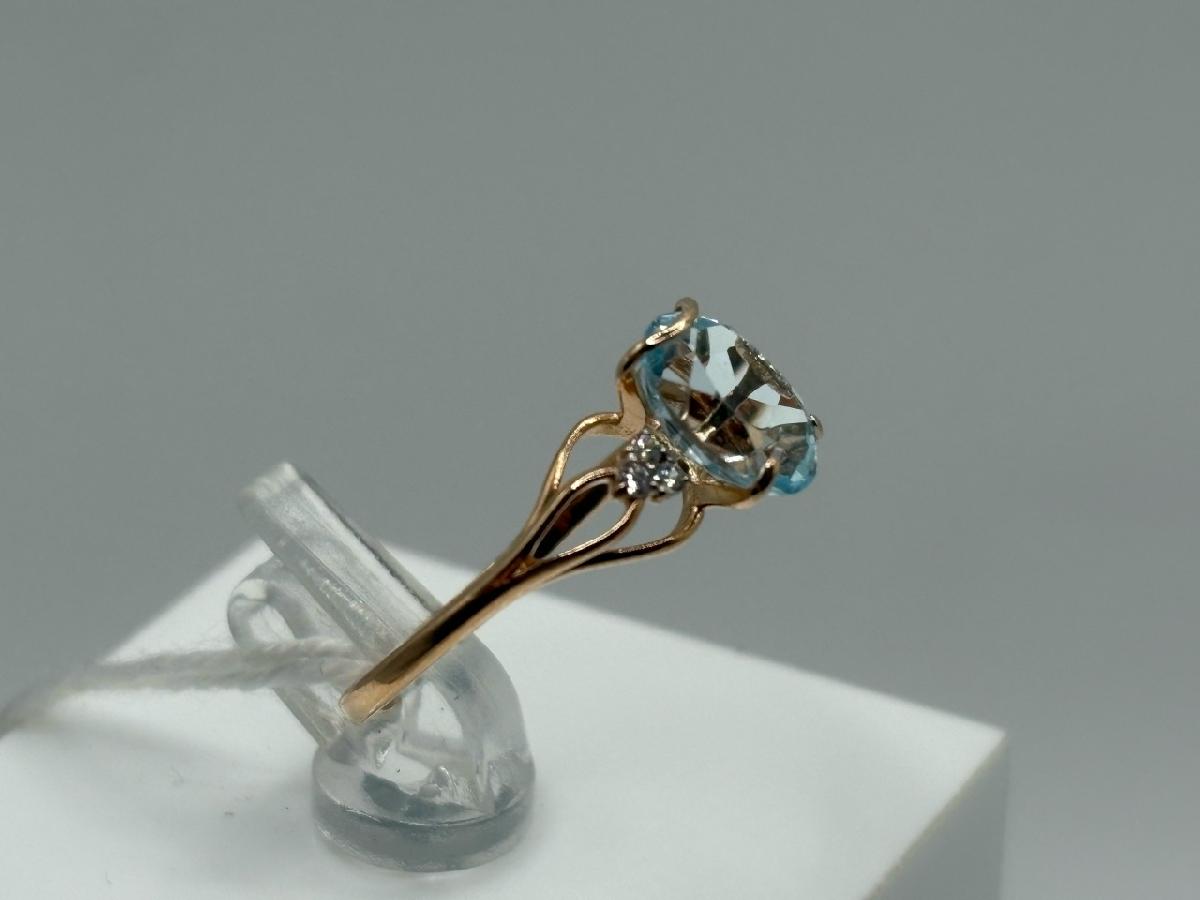 КОЛКМИ585 КОЛЬЦО С КАМНЯМИ (Au 585)