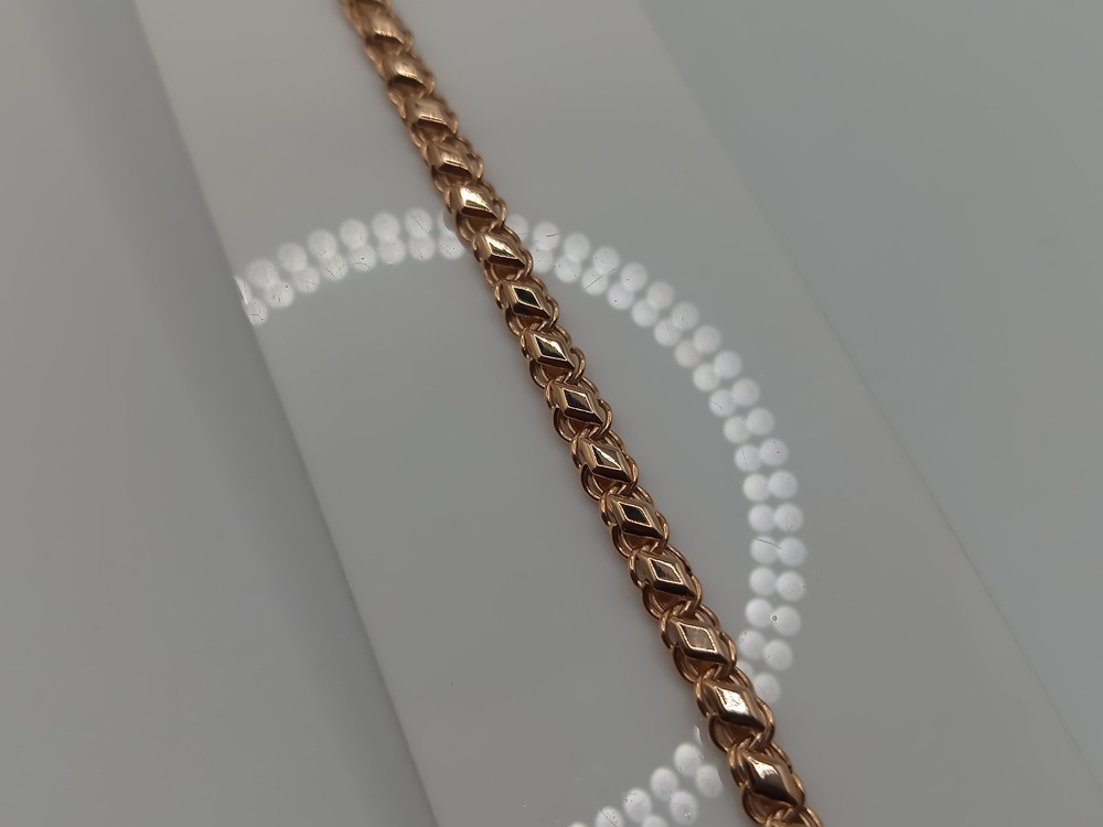 БРАСЛЕТ ПУСТОТЕЛЫЙ Штамповка (Au 585)