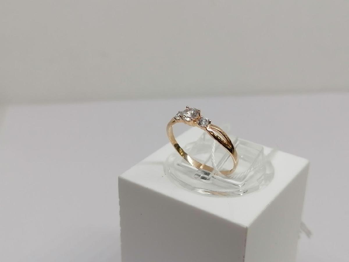 КОЛКМИ585 КОЛЬЦО С КАМНЯМИ (Au 585)