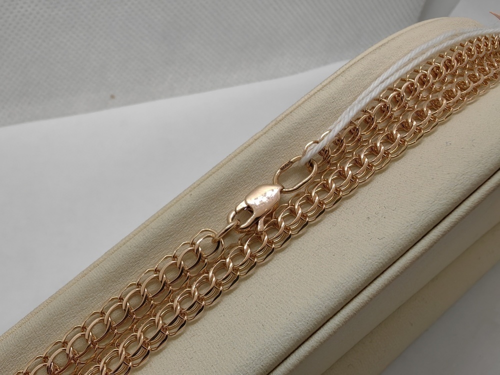 ЦЛИТ585 ЦЕПЬ ПОЛНОВЕСНАЯ Итальянка (Au 585) ЦЛИТ585 ЦЕПЬ ПОЛНОВЕСНАЯ Итальянка (Au 585)