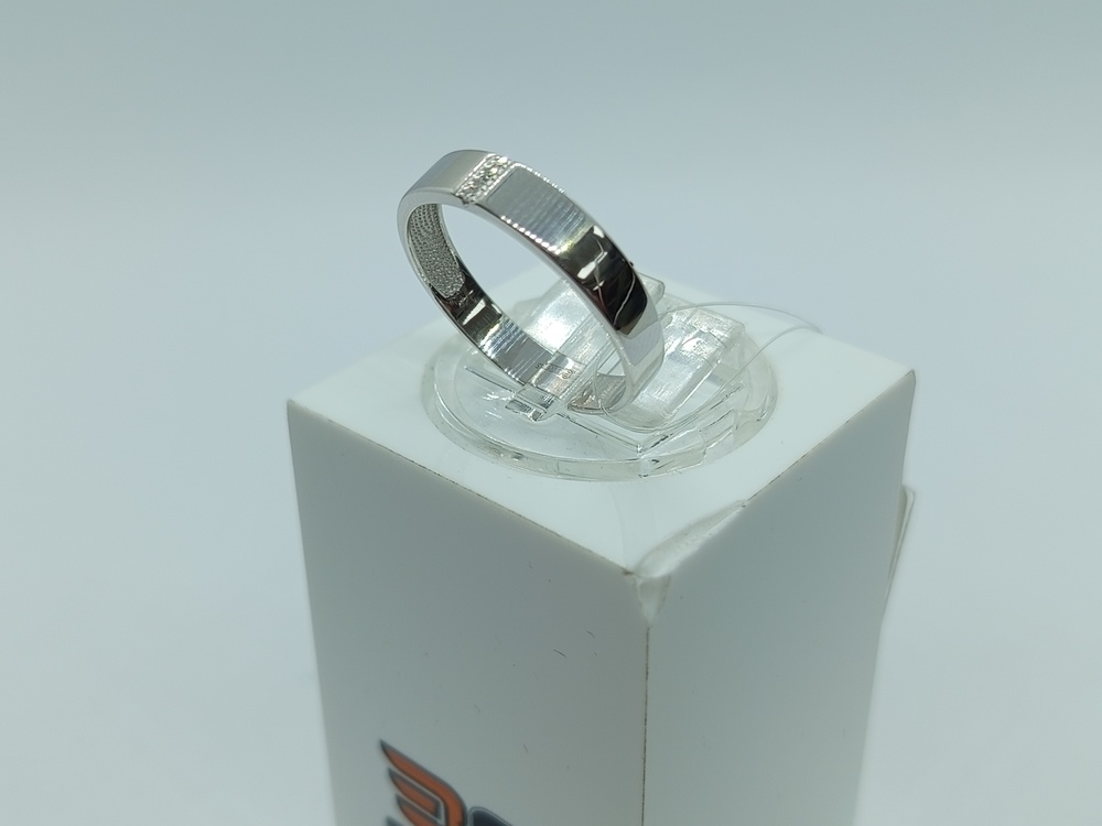 КОЛЬЦО БРИЛЛИАНТ (Ag 925)