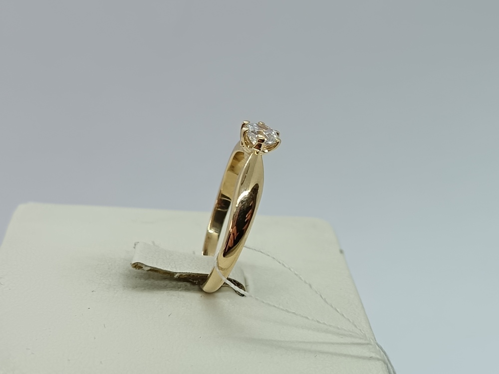 КОЛЬЦО С КАМНЕМ (Au 585)