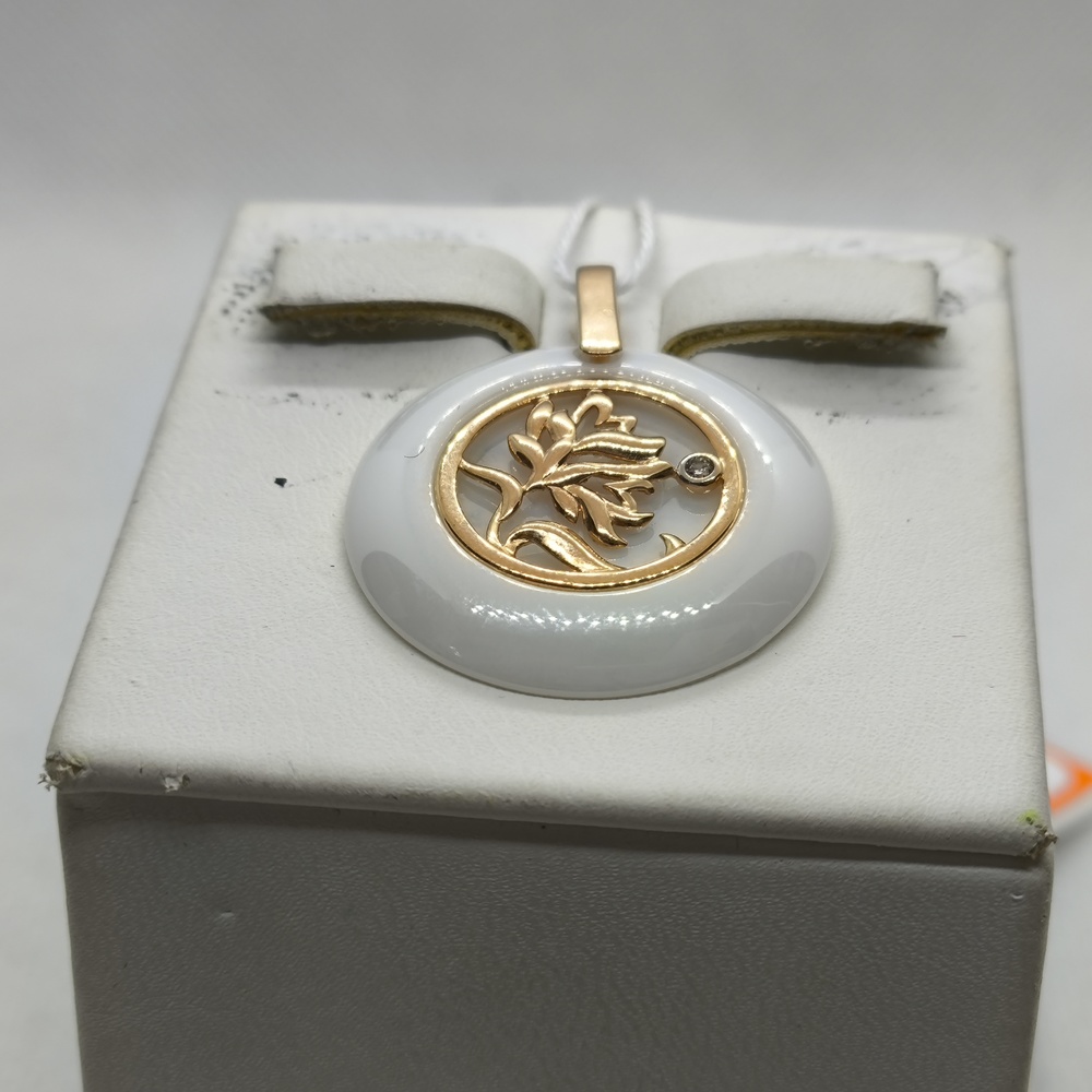 ПОДВЕСКА С КАМНЯМИ (Au 585)