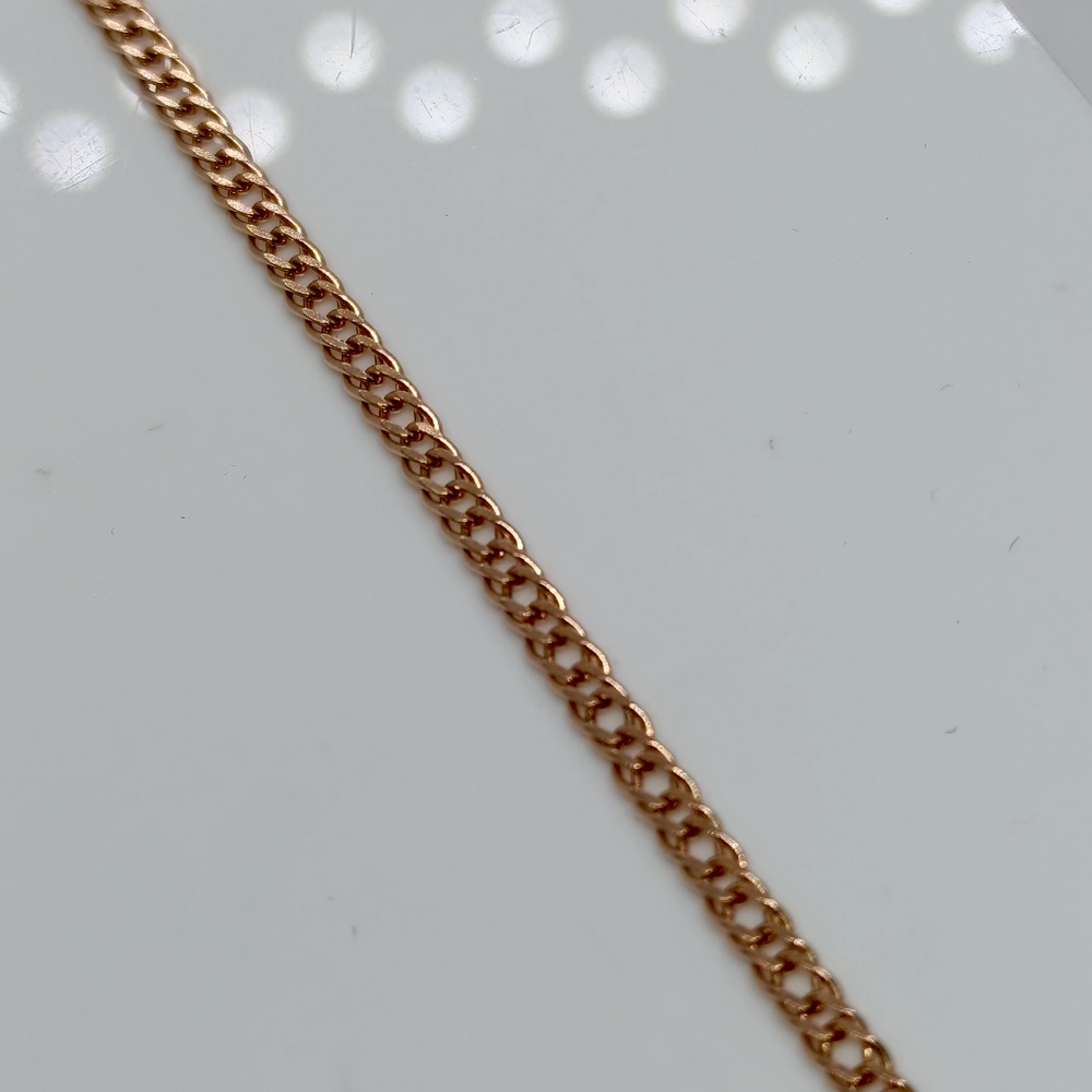 БРАСЛЕТ ПОЛНОВЕСНЫЙ Ромб двойной Au 585