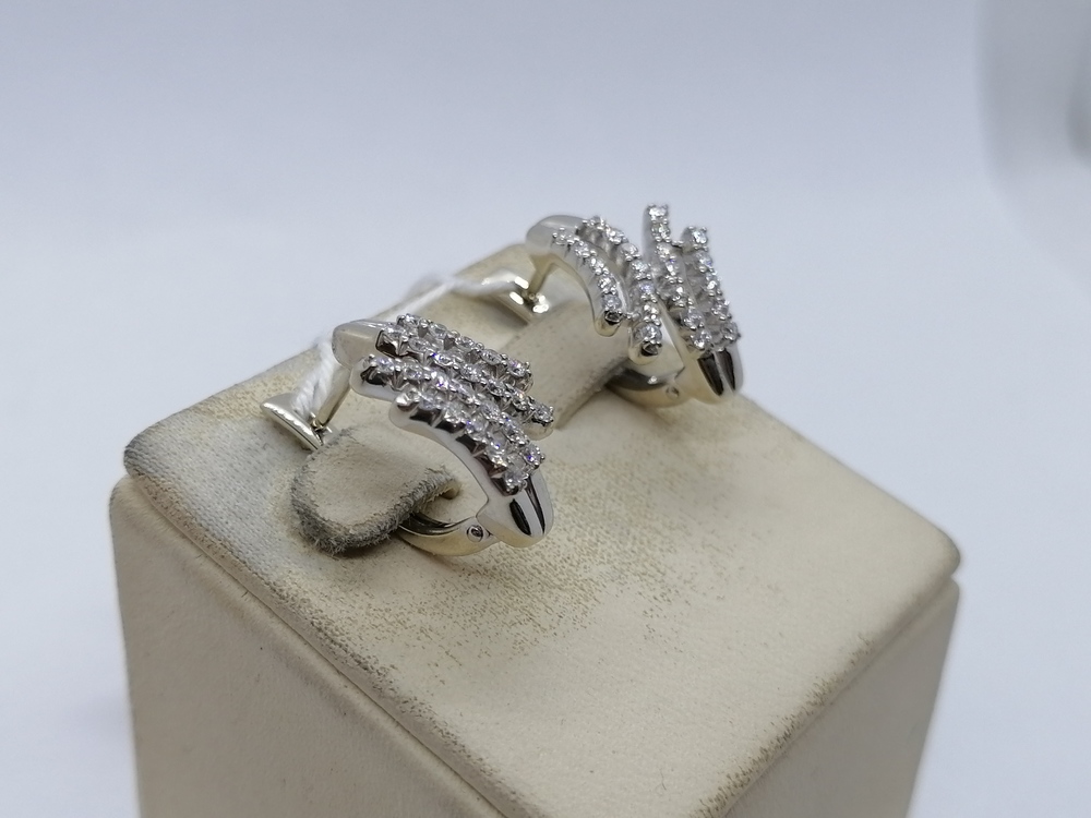 СЕРЬГИ БРИЛЛИАНТ (Au 585)