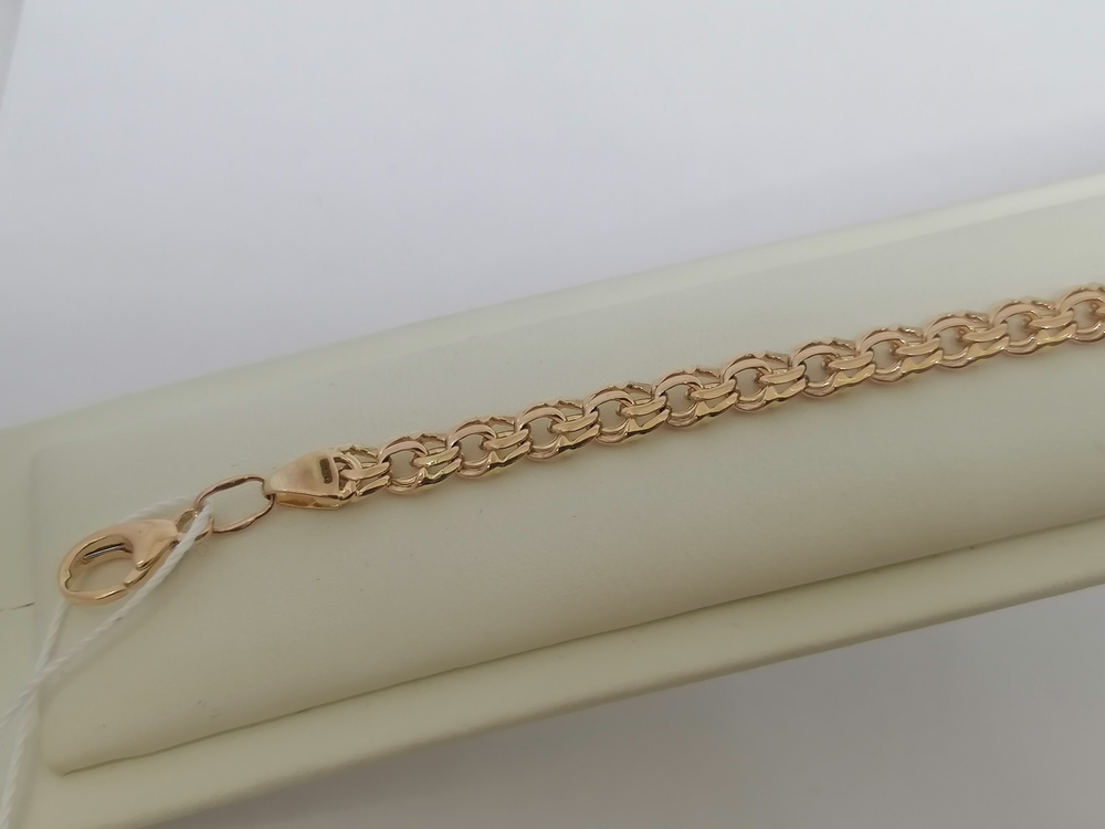 БРАСЛЕТ ПОЛНОВЕСНЫЙ Бисмарк (Au 585)