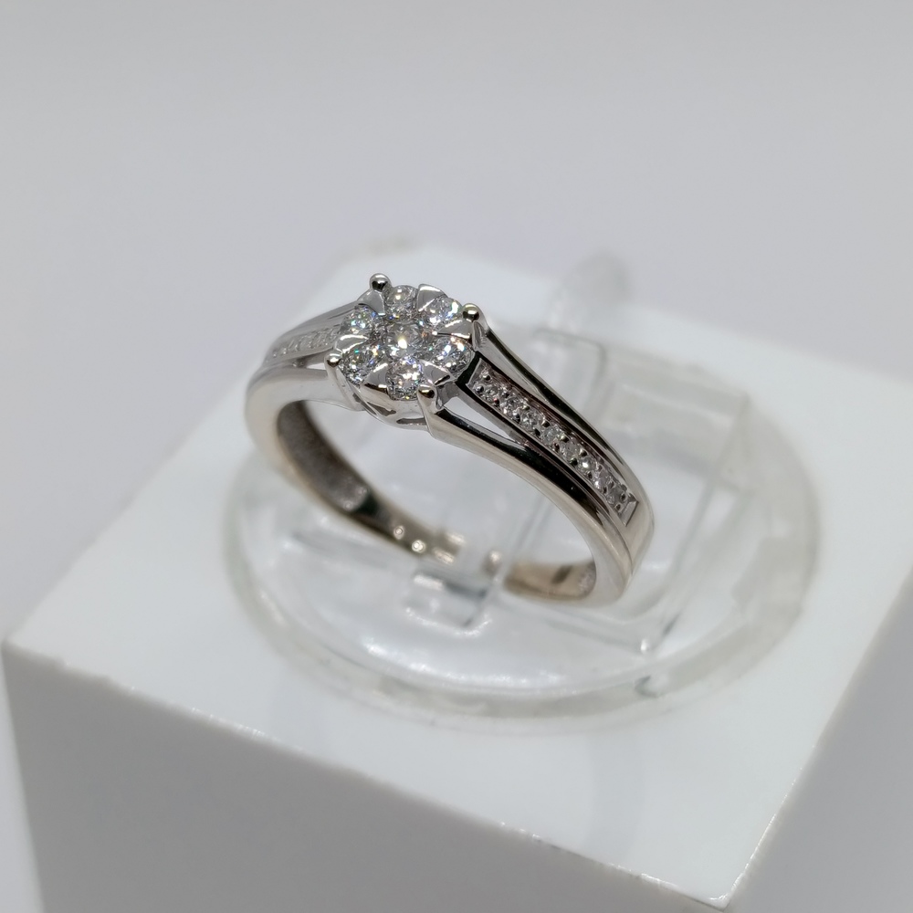 КОЛЬЦО БРИЛЛИАНТ Au 585