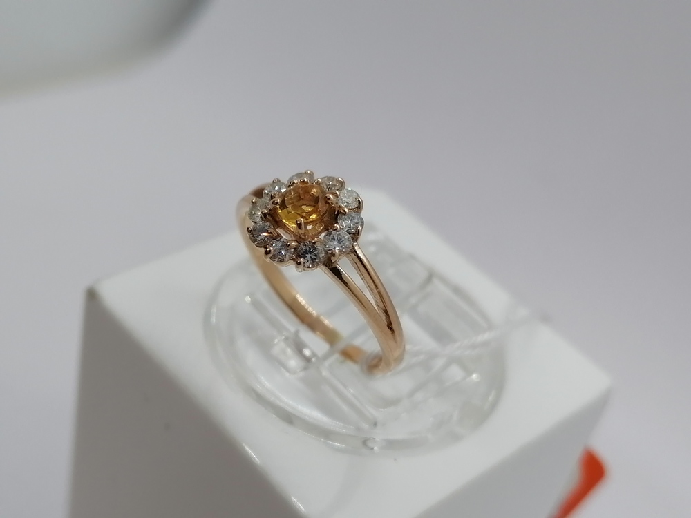 КОЛЬЦО БРИЛЛИАНТ Au 585