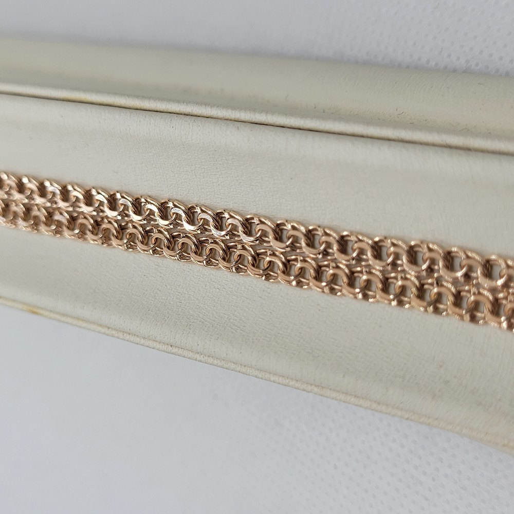 570005021 ЦЕПЬ ПУСТОТЕЛАЯ Бисмарк (Au 585) 570005021 ЦЕПЬ ПУСТОТЕЛАЯ Бисмарк (Au 585)