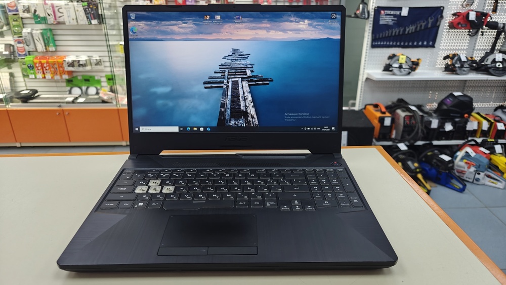 Ноутбук ASUS; Ryzen 5 4500U, GeForce GTX 1650, 8 Гб, 500 Гб, Нет