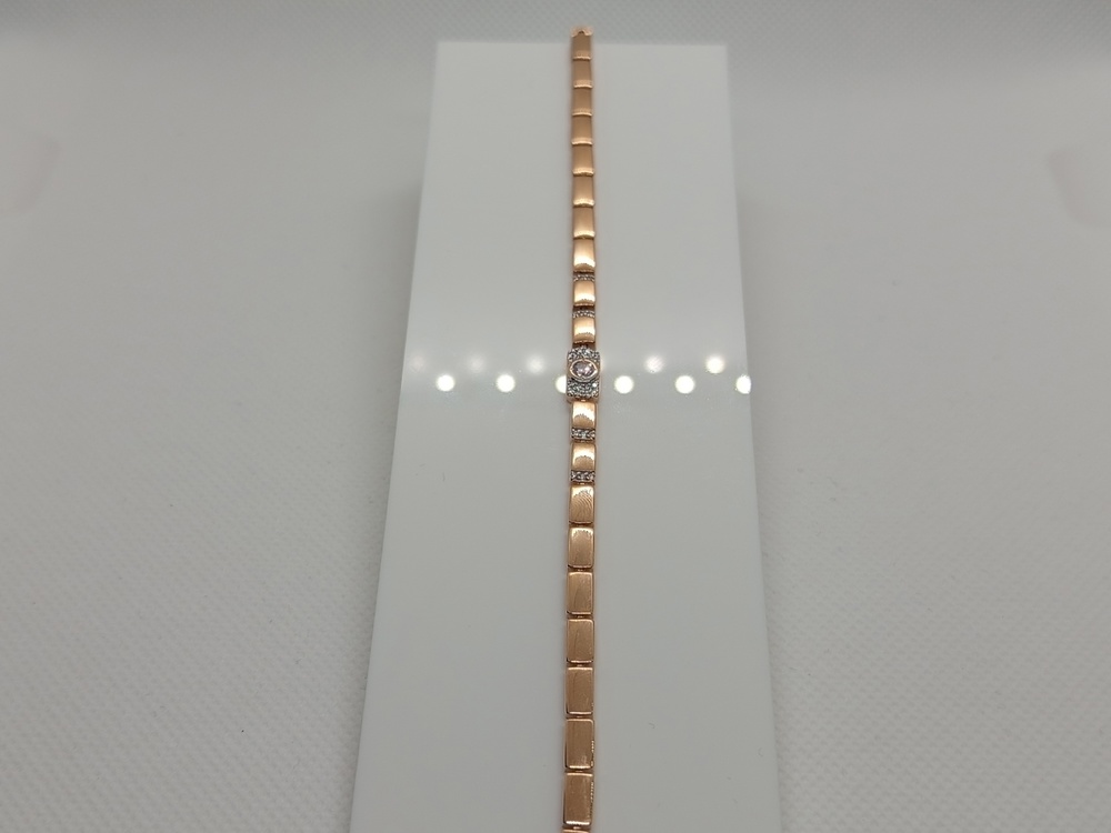 Б585 БРАСЛЕТ С КАМНЯМИ (Au 585)