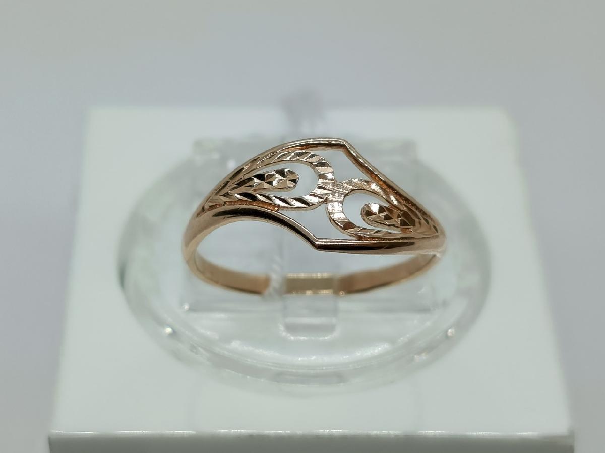 КОЛБКМ585 КОЛЬЦО БЕЗ КАМНЯ (Au 585)