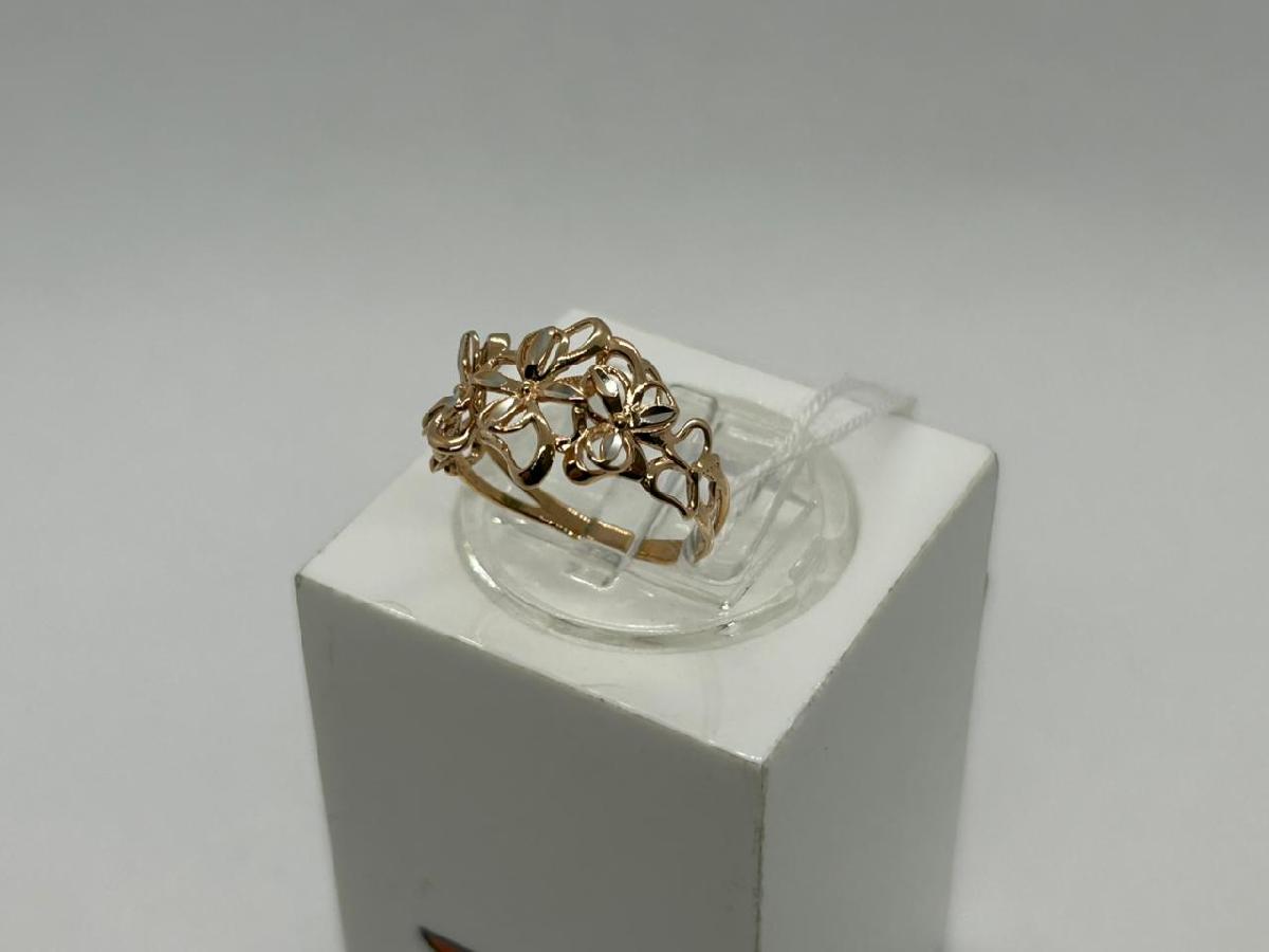 КОЛБКМ585 КОЛЬЦО БЕЗ КАМНЯ (Au 585)