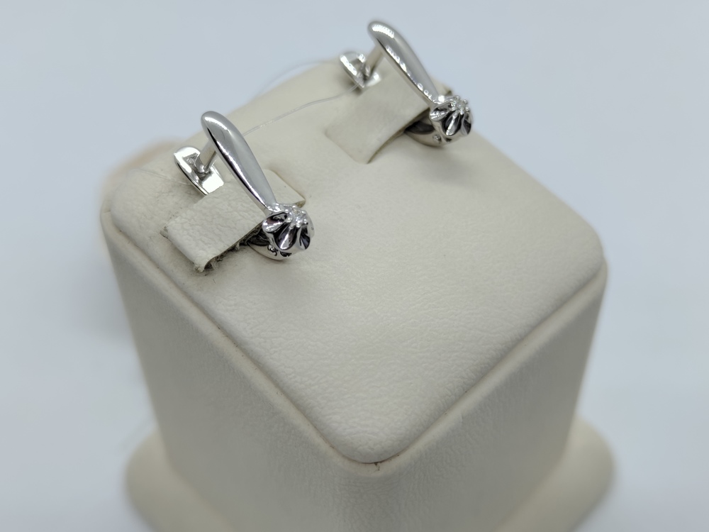 СЕРЬГИ БРИЛЛИАНТ (Ag 925)