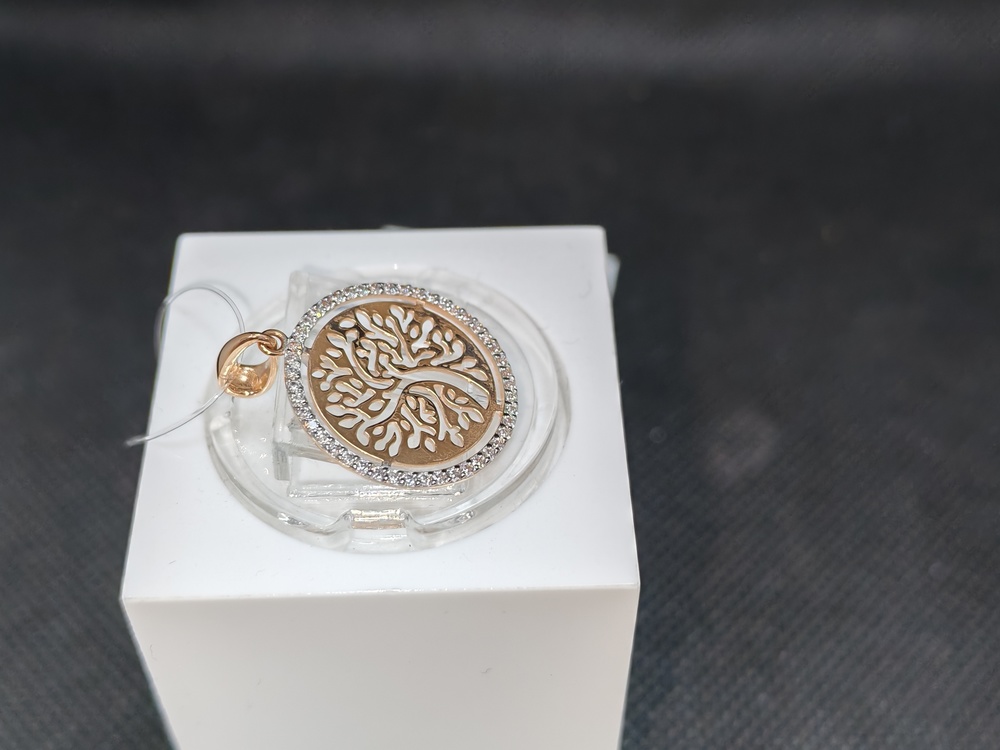 ПОДВЕСКА С КАМНЯМИ (Au 585)