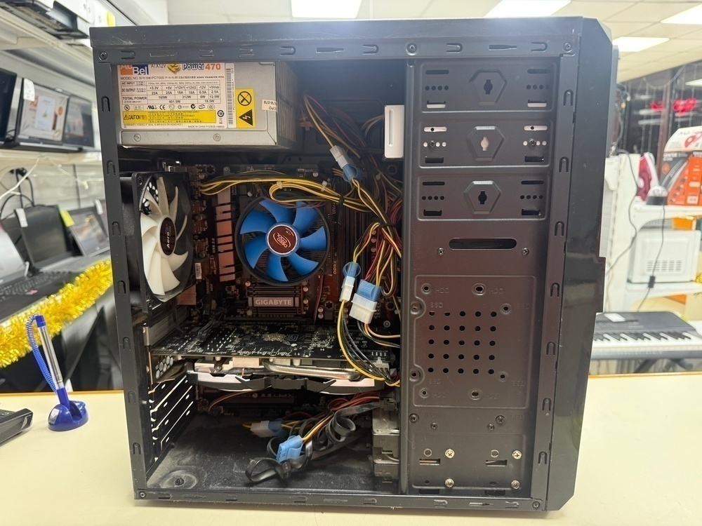 Системный блок Noname; FX-8320E, Radeon RX 570, 16 Гб, 128 Гб, 320 Гб