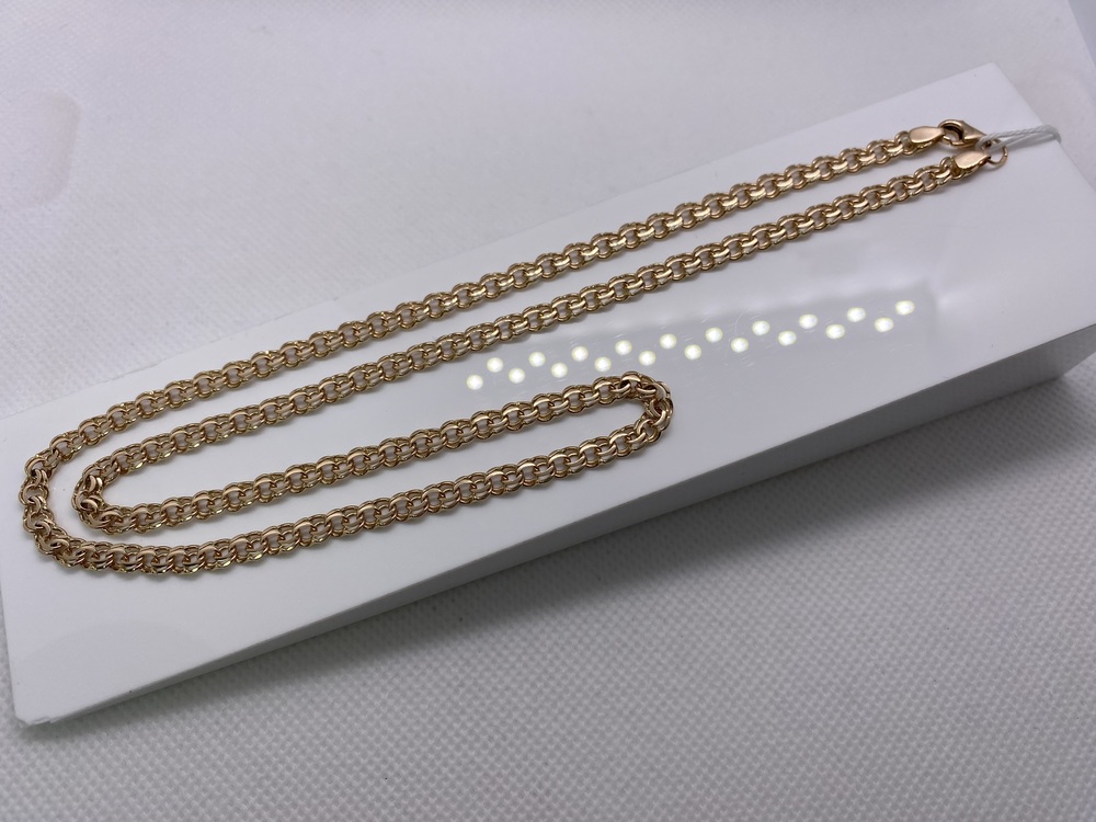 ЦЕПЬ ПОЛНОВЕСНАЯ Бисмарк (Au 585)