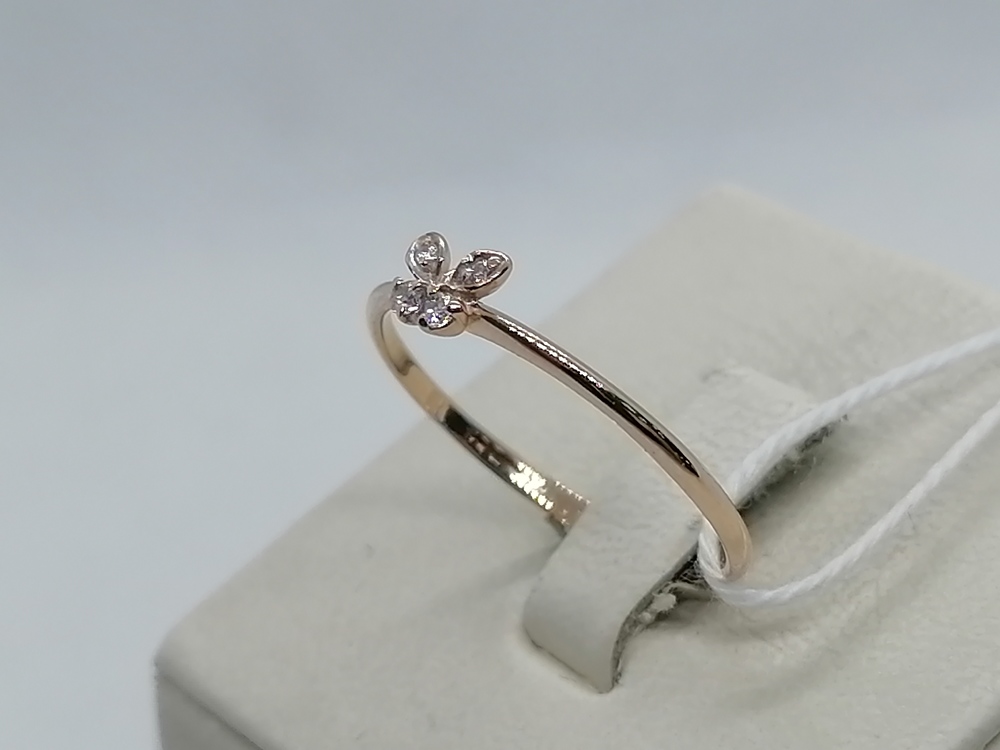 КОЛКМИ585 КОЛЬЦО С КАМНЯМИ (Au 585)