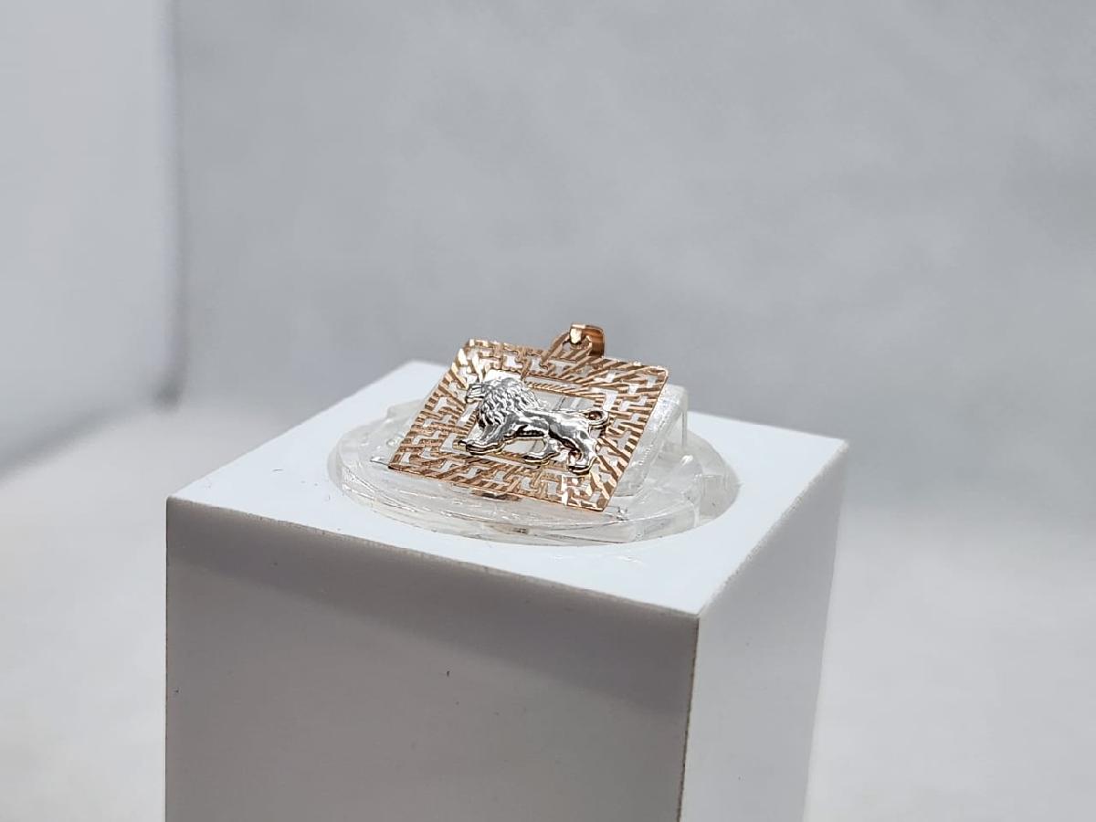 ПОДВЕСКА ЗНАК ЗОДИАКА ЛЕВ (Au 585)