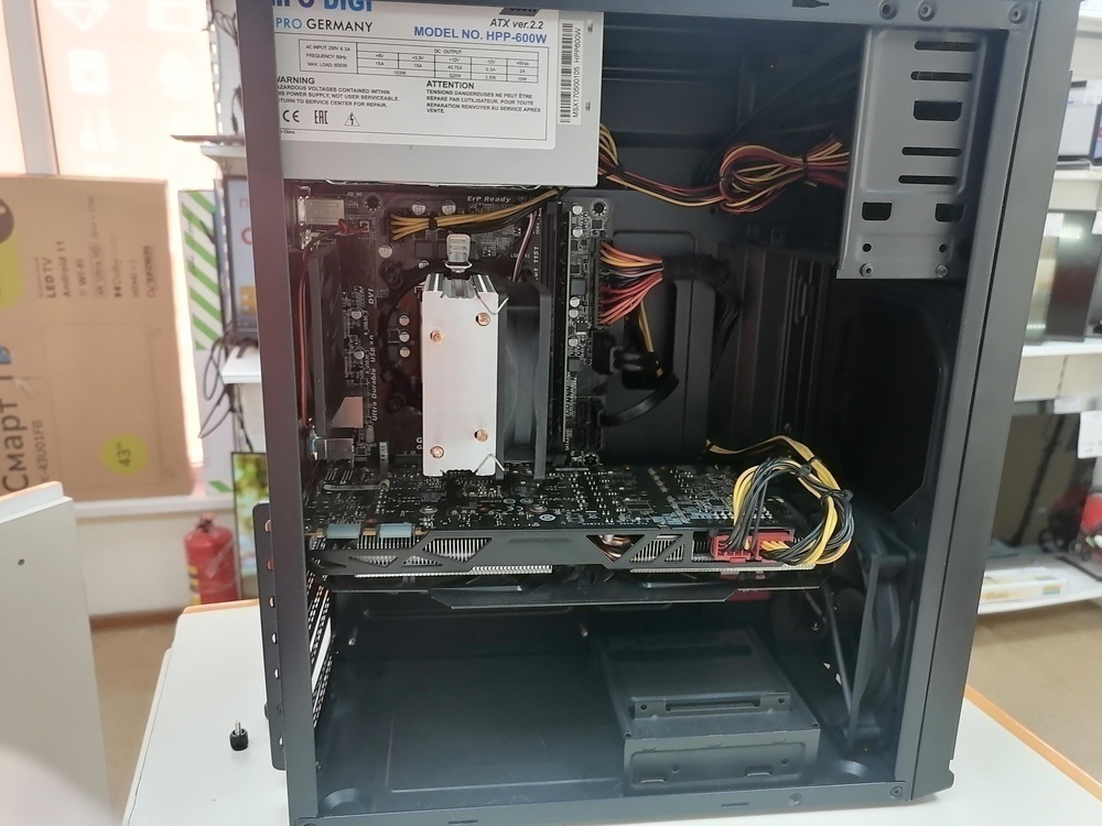 Системный блок Deepcool; Core i5-6500, GeForce GTX 760, 16 Гб, 120 Гб, Нет
