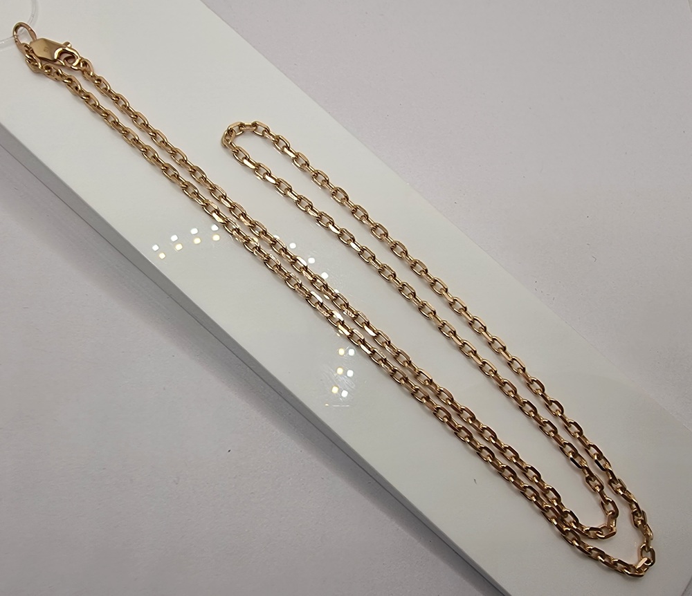 107022 ЦЕПЬ ПОЛНОВЕСНАЯ Якорное (Au 585)