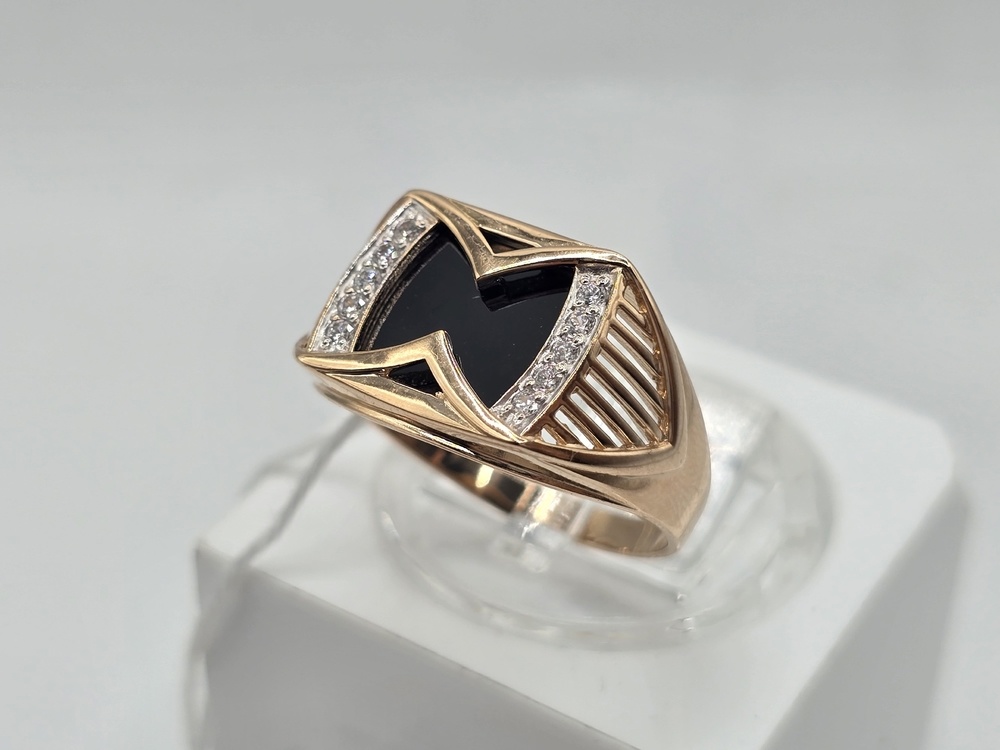 ПЕЧКМИ585 ПЕЧАТКА С КАМНЯМИ (Au 585)