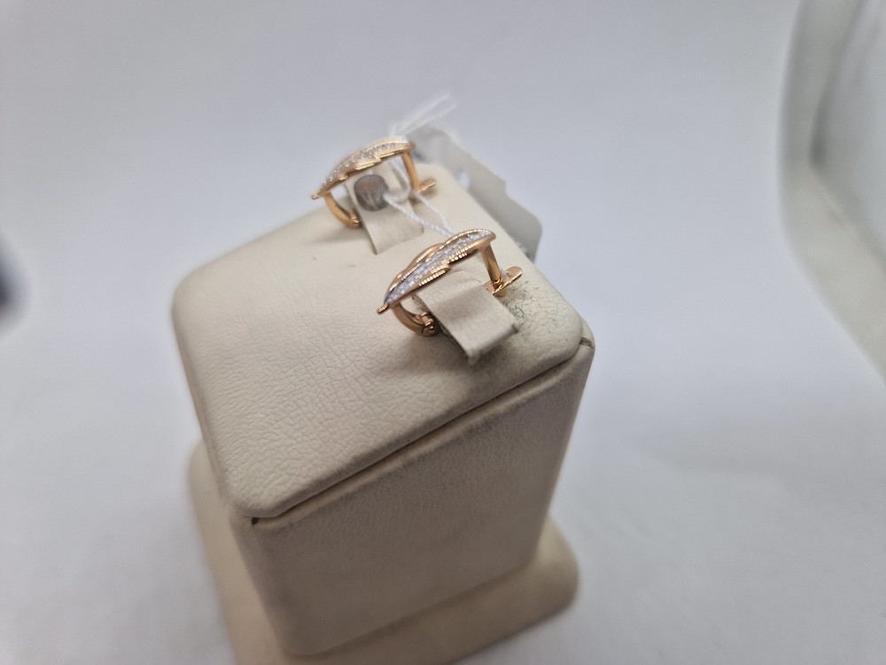 СЕРЬГИ С КАМНЯМИ (Au 585)