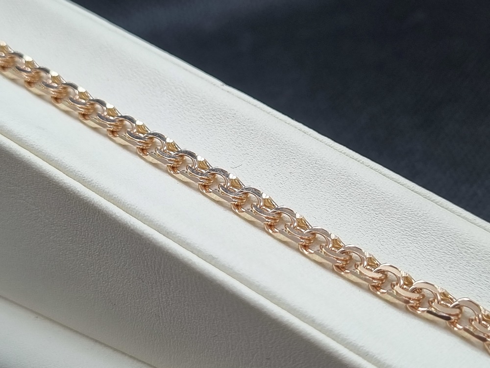 БРАСЛЕТ ПОЛНОВЕСНЫЙ Бисмарк (Au 585)