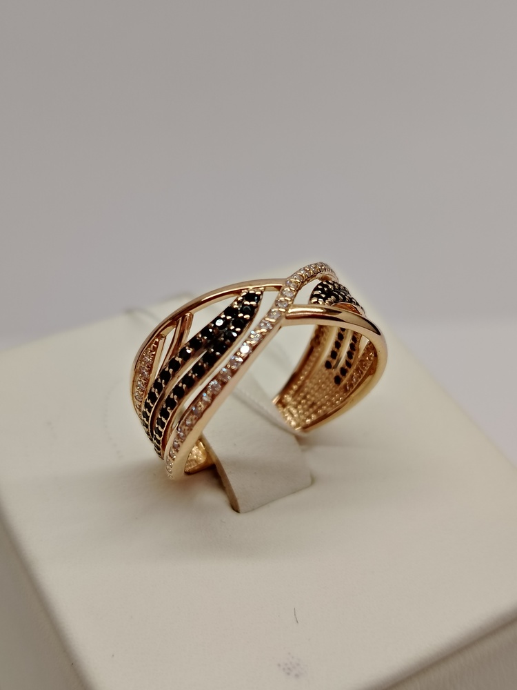 КОЛКМИ585 КОЛЬЦО С КАМНЯМИ (Au 585)