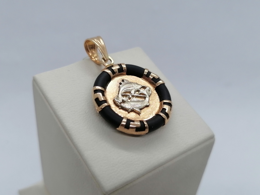 ПОДВЕСКА ЗНАК ЗОДИАКА каучук (Au 585)