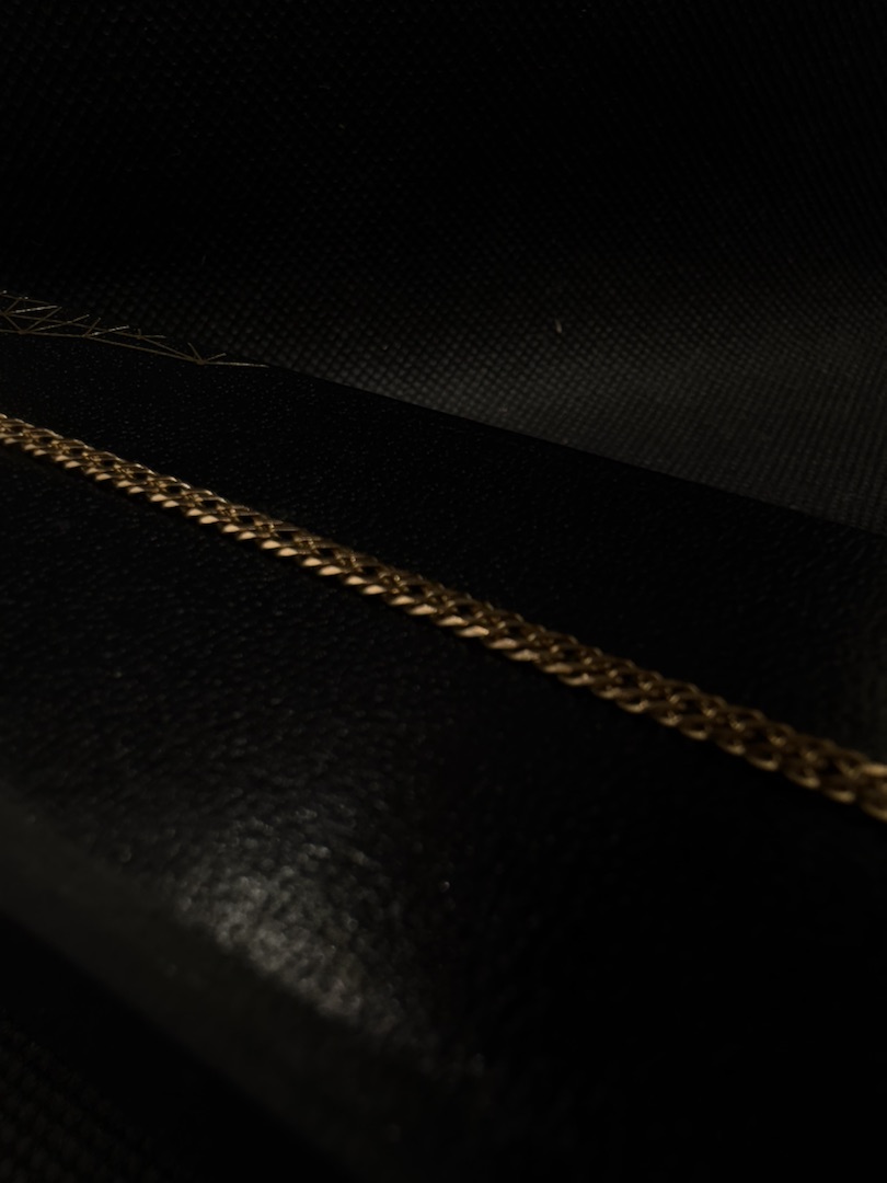 БРАСЛЕТ ПОЛНОВЕСНЫЙ Ромб двойной Au 585